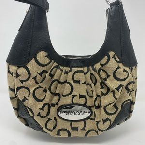 Tan Guess shoulder bag